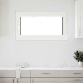 vidaXL Vidaxl - Ventana De S&oacute;tano risor 110x70 Cm Oscilobatiente Din Derecha Antracita