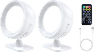 OEM Lampe Murale - Rechargeable Usb-c - 4 Temperaturas De Color 1700k-6000k - Rotaci&oacute;n 360&deg; - Mando A Distancia Incluido - Para Cabecera Escritorio Interi