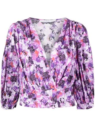 Iro Maella abstract-print blouse - Multicolour