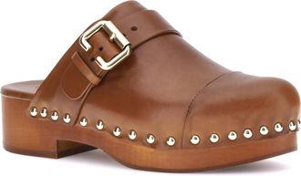 Chlo&eacute; Womens Jeannette Mules Ginger Brown Sandal