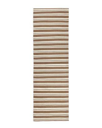 Villa by Classic Home Villa By Classic Home Palma Hand Woven Performance Stripe Rug