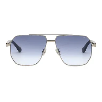 Philipp Plein Accessoires, Heren, Blauw, ONE Size, Zonnebril