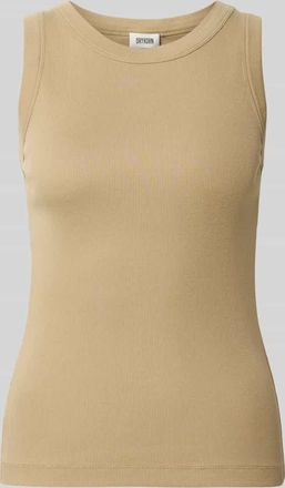 Drykorn Drykorn Tanktop in Ripp-Optik Modell OLINA in Beige, Gr&ouml;&szlig;e XL