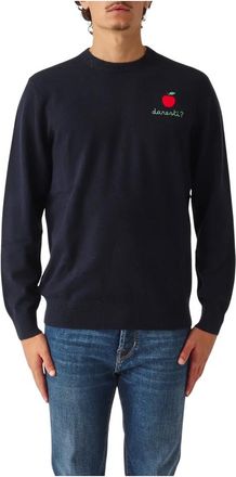 MC2 Saint Barth Truien & Vesten, Heren, Blauw, S, Wol, Heron Light Pullover