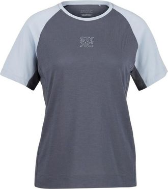 Stoic PerformanceMerino LofsdalenSt. MTB S/S Velotrikot f&uuml;r Damen | blau