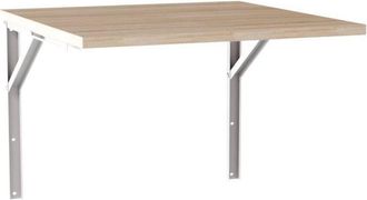 OEM Mesa De Pared Extensible Flip 68x68 Cm Roble Sonoma
