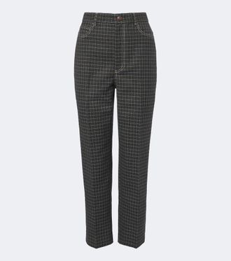 Acne Studios Checked straight pants