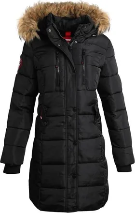 Canada Weather Gear Womens Heavyweight Long Parka Jacket in Black at Nordstrom, Size 1X