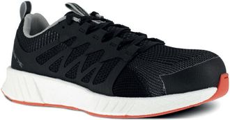Reebok Zapato De Seguridad Fusion Flexweave Work S1 P38 Negro/blanco/naranja Reebok