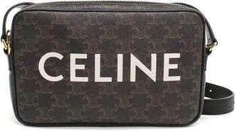 Celine Black Pvc Shoulder Bag (Pre-Owned)