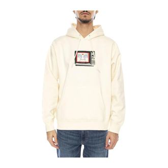 Obey Heren, Sweatshirts & Hoodies, Wit, Maat: XL Fleece