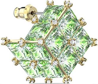 Swarovski Green Curiosa Crystal Earring
