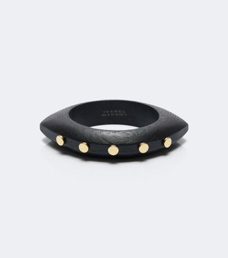 Isabel Marant Layla studded wood bangle