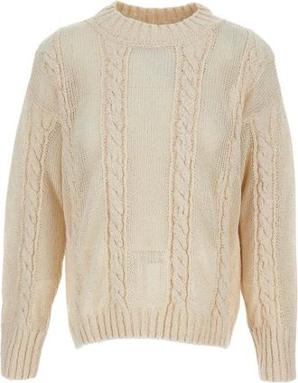 Lorena Antoniazzi Mujer, Jerseys, Blanco, Talla: XS