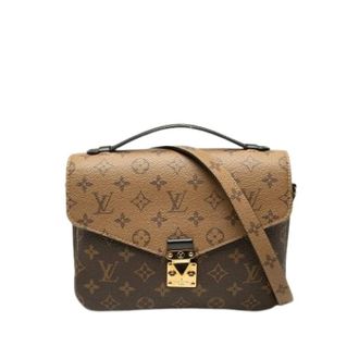 Louis Vuitton Pre-owned Reverse Pochette Metis - Dames - Pre-owned - Bruin - Maat: ONE Size