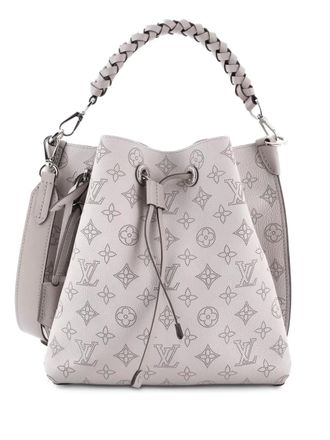 Louis Vuitton Muria Mahina Leather bucket bag - Toni neutri