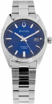 Bulova Surveyor Automatic - Heren - Horloges - Blauw - ONE Size - Accessoires