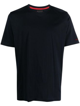 Kiton T-shirt met ronde hals - Blauw