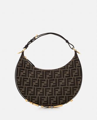 Fendi Small Fendigraphy Jacquard Ff Bors A Spalla