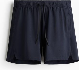 H&M Sports Shorts With Drymove in Navy Blue at Nordstrom, Size Xx-Large
