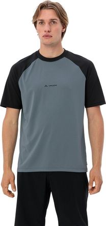 Vaude Radtrikot VAUDE MENS LOAMER SHIRT, Herren, Gr. XXL, heron, Obermaterial: 100% Polyester, Trikots Radtrikot