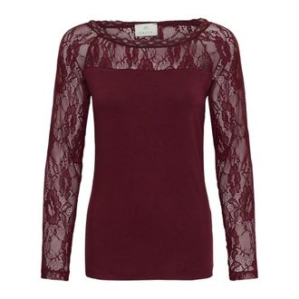 Kaffe Top - - Tops - Donna - Rosso - XL