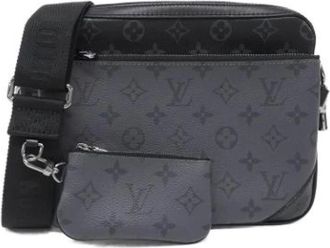 Louis Vuitton Pre-owned Monogram Eclipse Shoulder Bag - - Pre-owned - Uomo - Grigio - ONE SIZE