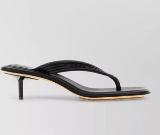 Bottega Veneta rubber thong mules