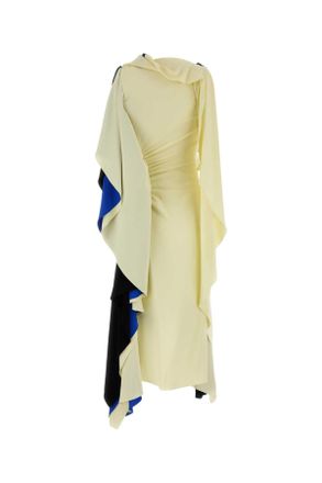 Loewe S540y09xvc Black Exterior: Viscose Elastane Abiti Dress