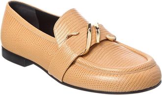 Proenza Schouler Monogram Plaque Leather Loafer