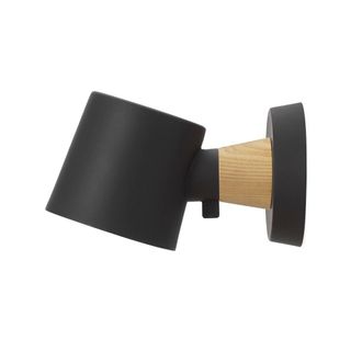 NORMANN COPENHAGEN Rise Wandleuchte mit Wandhalterung, schwarz