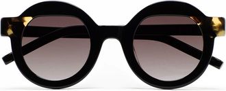 Kaleos Pollitt II C1 Mens Sunglasses Black Size 46