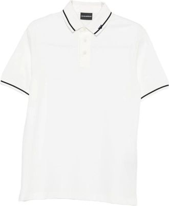 Emporio Armani Hombre, Camisetas, Blanco, Talla: M