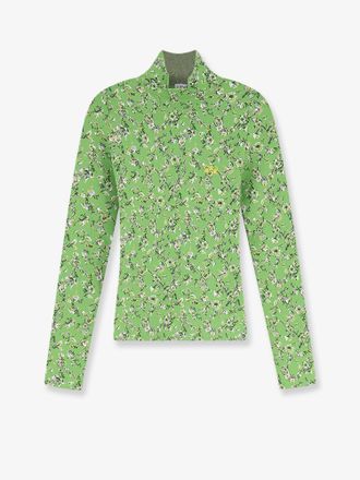 Loewe Top in misto viscosa con motivo floreale - LOEWE - gender_Woman