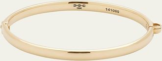 Hoorsenbuhs 18K Yellow Gold Tri-Link Bangle Bracelet, 6mm