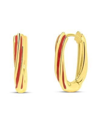 Bruno Magli Plated Earrings
