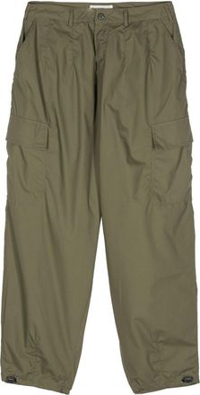 Universal Works loose cargo trousers - men - Recycled Polyester/Cotton - 32 - Green