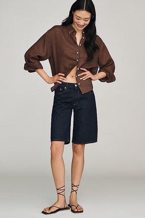 Rag & Bone Ariel Cotton High-Rise Shorts