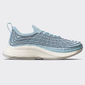 Athletic Propulsion Labs Womens TechLoom Zipline Powder Blue Navy Ivory Sneaker in Powderblue-Navy-Ivory at Nordstrom, Size 6