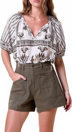Cleobella Holden Short In Sea Turtle