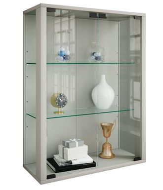 ebuy24 Ebuy24 - Vitrina De Vidrio Vcm Colgante Vitrina De Vidrio Con Vidrio De Seguridad Esg Dimensiones: Al. 80 X An. 60 X T. 25 Cm Vidrio Para Vitrina Colg