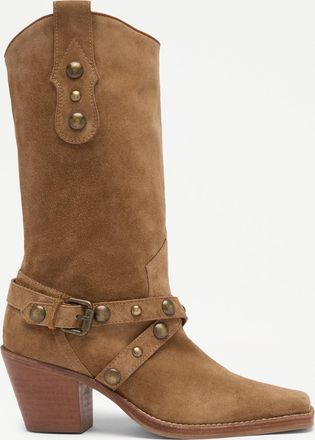 Russell & Bromley RADMORE TALL Studded Western Knee High Boot