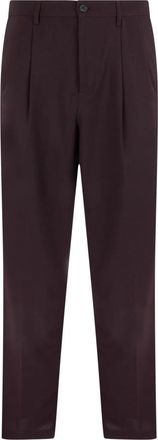 Department Five Wollen Blend Broek - Heren - Nette broeken - Bruin - W33 - Wol - Broeken