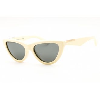 Burberry Grey Mirror Silver Cat Eye Ladies Sunglasses BE4436U 41456G 55