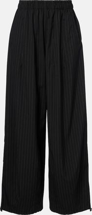 Frankie Shop Oakdale pinstripe wide-leg pants