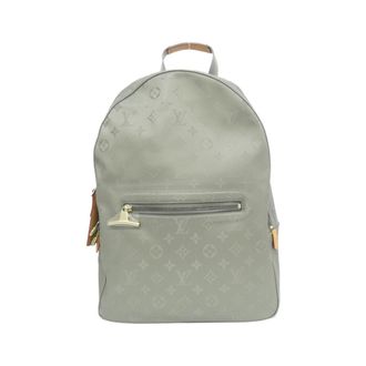 Louis Vuitton Gris Canvas Backpack (Pre-Owned)