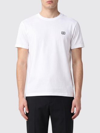 Valentino T-shirt slim fit in cotone con VLogo Signature
