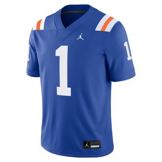 Nike Jordan Mens Florida Mens Jordan Brand Dri-FIT College Game Jersey in Blue | JC2F0G2UUFN-U8J