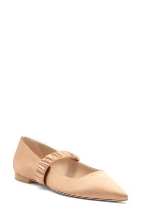 Stuart Weitzman Maxine Ballet Flat in Gldn Beige at Nordstrom Rack, Size 7.5