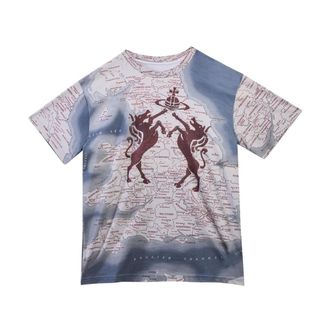 Vivienne Westwood T-Shirts, male, Multicolor, Size: XL Horses Classic Tshirt